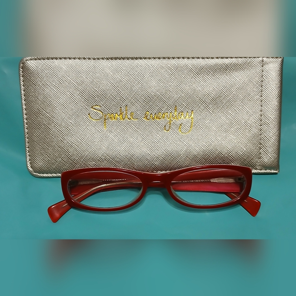 Red Women's Eyeglass Frames